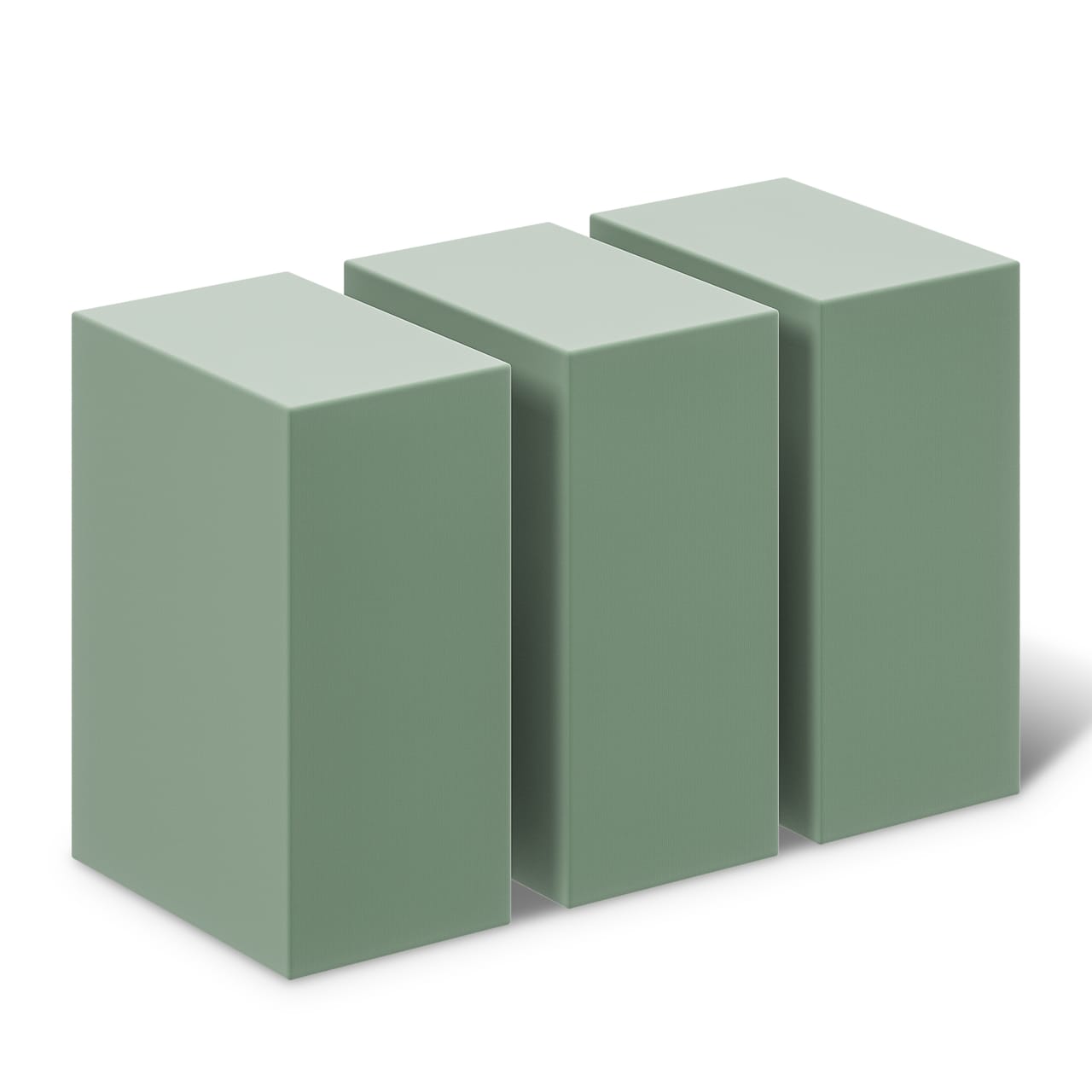 24 Packs: 3 ct. (72 total) FloraCraft® DryFōM® Green Block
